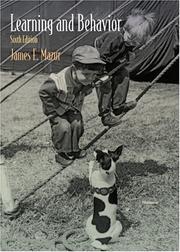 Cover of: Learning and Behavior (6th Edition) by James E. Mazur, James E. Mazur