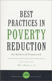 Cover of: Best Practices in Poverty Reduction: An Analytical Framework