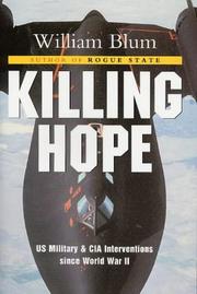 Cover of: Killing Hope by William Blum