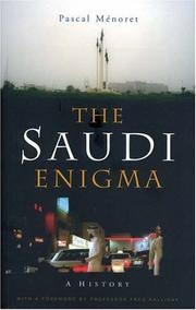 Cover of: The Saudi Enigma by Pascal Menoret