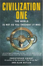 Cover of: Civilization One by Christopher Knight, Alan Butler