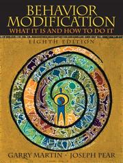 Cover of: Behavior Modification | Garry L. Martin