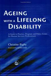 Cover of: Ageing With a Lifelong Disability | Christine Bigby
