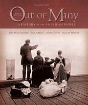 Cover of: Out of Many by John Mack Faragher, Daniel Czitrom, Mari Jo Buhle, Susan H. Armitage, John Mack Faragher, Daniel Czitrom, Mari Jo Buhle, Susan H. Armitage