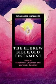 Cover of: The Cambridge Companion to the Hebrew Bible/Old Testament