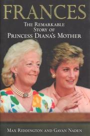 Cover of: Frances: the remarkable story of Princess Diana's mother