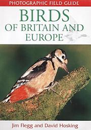 Cover of: Photographic Field Guide Birds of Britain & Europe (Photographic Field Guides)