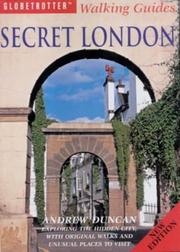 Cover of: Secret London (Globetrotter Walking Guides)