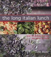 Cover of: The Long Italian Lunch