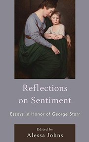 Reflections on Sentiment by Alessa Johns, Barbara Benedict