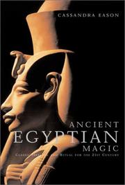 Cover of: Ancient Egyptian Magic | Cassandra Eason