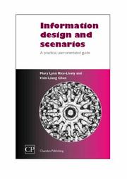 Cover of: Scenarios and Information Design: A User-Oriented  Practical Guide (Chandos Series for Information Professionals)