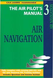 Air Navigation (Air Pilot's Manual) by Trevor Thom