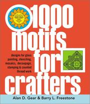 Cover of: 1000 motifs for crafters by Alan D. Gear