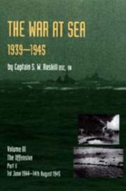 War at Sea 1939-45 by S. W. Roskill