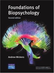 Cover of: Foundations of Biopsychology (2nd Edition) by Andrew Wickens, Andrew Wickens