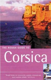 Cover of: The Rough Guide to Corsica 4 by David Abram