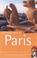 Cover of: The Rough Guide to Paris 9