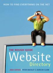 Cover of: The Rough Guide to Website Directory by Angus J. Kennedy, Peter Shapiro