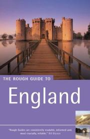 Cover of: The Rough Guide to England 6 (Rough Guide Travel Guides)