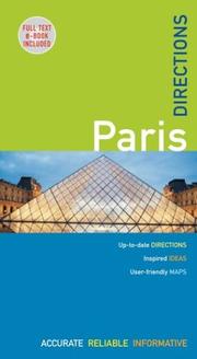 Cover of: The Rough Guides' Paris Directions 1