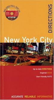 Cover of: The Rough Guides' New York City Directions 1