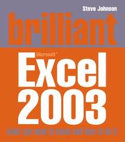 Cover of: Brilliant Excel 2003 | Steve Johnson
