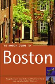 Cover of: The Rough Guide To Boston - 4th Edition