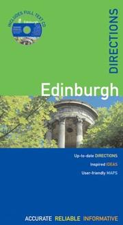 Cover of: The Rough Guide Directions to Edinburgh (Rough Guides Directions Series)