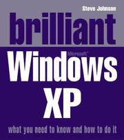 Cover of: Brilliant Windows XP by Steve Johnson