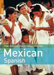 Cover of: The Rough Guide to Mexican Spanish Dictionary Phrasebook 3 (Rough Guide Phrasebooks) by Rough Guides