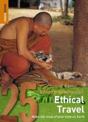 Cover of: Ethical Travel