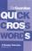 Cover of: "Guardian" Book of Quick Crosswords (Crossword)