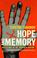 Cover of: Hope and Memory