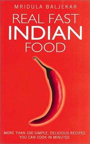 Cover of: Real Fast Indian Food by Mridula Baljekar