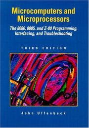 Cover of: Microcomputers and microprocessors by John E. Uffenbeck, John E. Uffenbeck