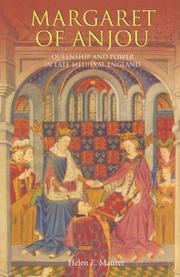 Cover of: Margaret of Anjou by Helen E. Maurer