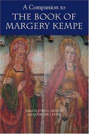 Cover of: A companion to The book of Margery Kempe