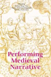 Cover of: Performing medieval narrative