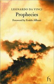 Cover of: Prophecies by Leonardo da Vinci