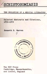 Cover of: Schistosomiasis by Kenneth S. Warren