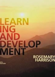 Learning and Development by Rosemary Harrison