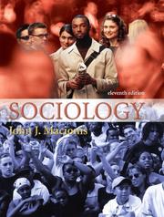 Cover of: Sociology by John J. Macionis
