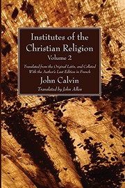 Cover of: Institutes of the Christian Religion Vol. 2