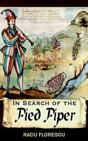 Cover of: In Search of the Pied Piper