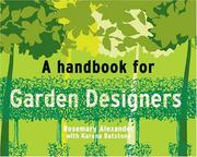 Cover of: A Handbook for Garden Designers (Handbook For...)
