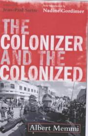 Cover of: The Colonizer and the Colonized by Albert Memmi