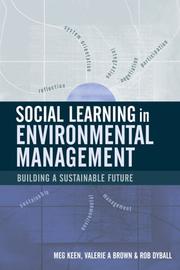 Cover of: Social Learning in Environmental Management by 