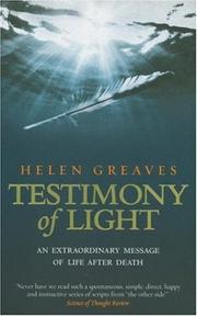 Testimony of light by Helen Greaves