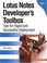 Cover of: Lotus(R) Notes(R) Developer's Toolbox